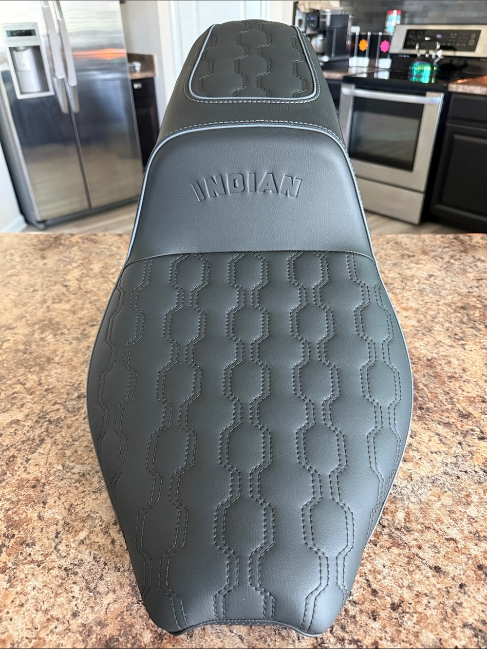 Indian Scout motorcycle seat